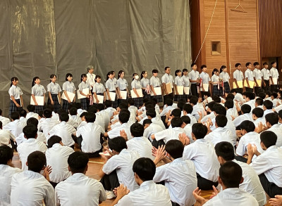 表彰伝達