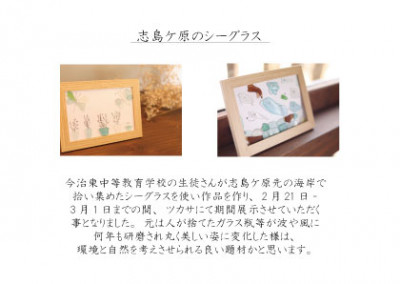 シーグラスリーフレット